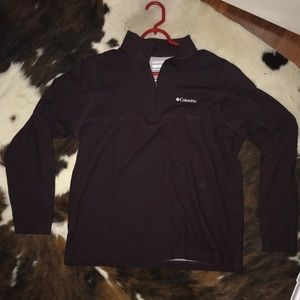 Men’s Columbia half zip
